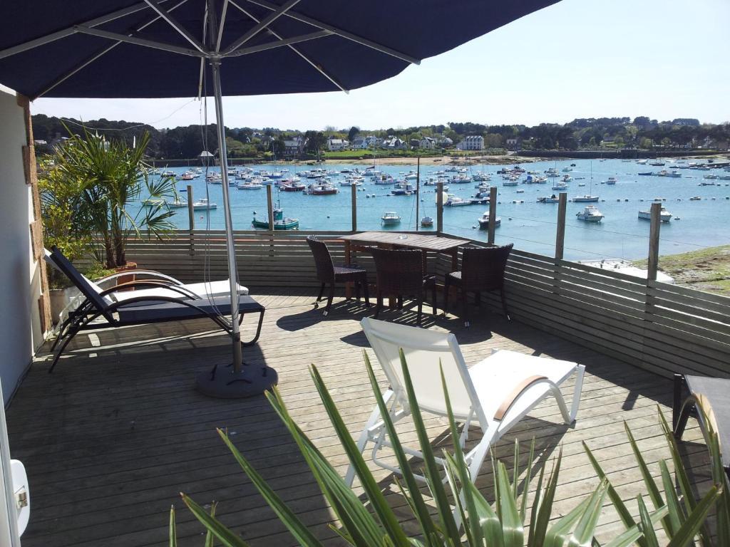 Hotel Des Rochers Perros-Guirec Ngoại thất bức ảnh